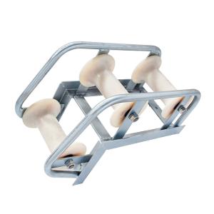 Bending Radius 450mm Three Wheel Pulley Protecting Tackle With Three Wheels