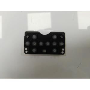 Cheap Black Rubber Custom Membrane Switch With Tactile Keyboard Panel for sale