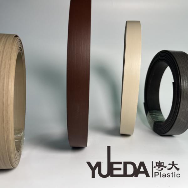 Dust Prevention Wood Grain Edge Banding Pvc Tape Anti Corrosion M9033