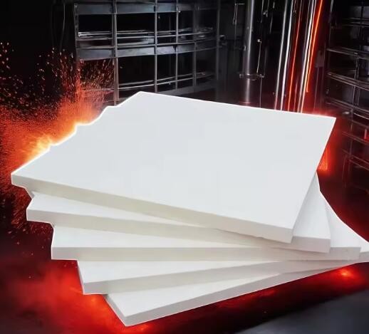 Customized Refractory Board 1430C Aluminum Silicate Fiber Board Furnace Lining