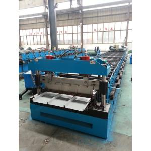 Metal Steel Roof Kliplock Roll Forming Machine Gcr15 Chrome Plated Surface