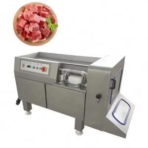 Cheap Process Thermal Processing Meat Cube Cutting Machine for Chicken Cubes Dice Size 14 for sale