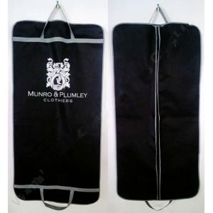 Colored Foldable Suit Protector Garment Bag With Buttons And Webbing Handles