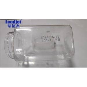 Food Packages Leadjet Inkjet Printer / Expiry Date Coding Machine With Samrt
