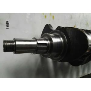 6BR1 4 Stroke Engine Crankshaft Excavator Diesel Cast Steel Crankshaft