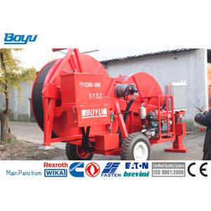 China Cable Stringing Equipment TY1x30D-1800 Hydraulic Tensioner With Diesel Engine on sale