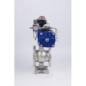 DN250 Segment Ball Valve For High Pressure Systems In Oil And Gas Industry