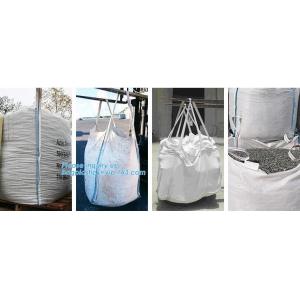 New construction waste skip bag/pp woven jumbo big bag with liner,fibc jumbo PP