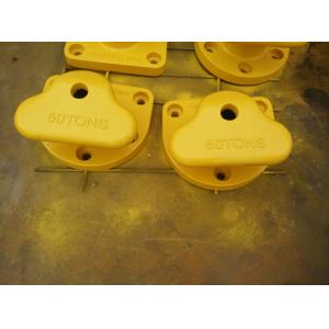 Yellow Mooring Components Marine Single Tee Head Dock Bollard