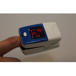 Handheld Fingertip Oxygen Pulse Oximeter For Family , Hospital