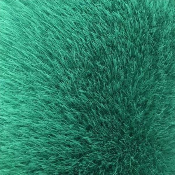 Quality Comfortable Knitted Backing Technics 100% Polyester Faux Fur Fashion Short Fur Fabric wholesale