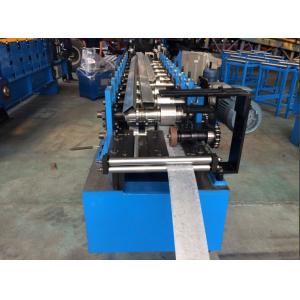 Thin Type Ceiling Roll Forming Machine Double Line Chrome Surface 0 - 15m / Min