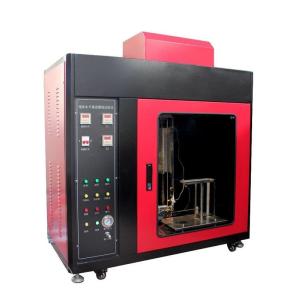 China ISO9772 Lab Testing Equipment Horizontal And Vertical Flammability Tester With MCU Control on sale