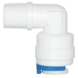 20mm Thread Push Connect Plumbing Fittings , 3/4 Quick Connect Fittings For