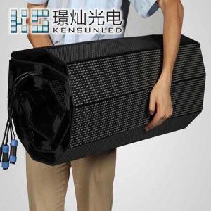 Professional Full Color Flexible Led Display Screen SMD3528 PH10mm CE Rohs