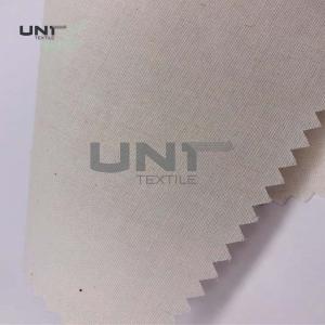 Twill Weave Pocketing Fusible Lining Fabric Plain Dyed Pattern