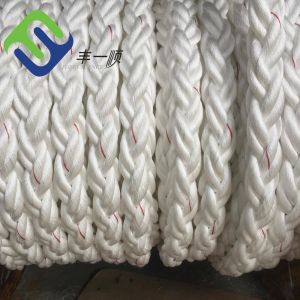 8 Strand Nylon Rope Heavy Duty Marine Mooring Line with Customizable Length and