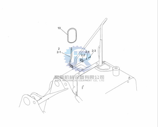 Quality PY02C01079P1 Mirror Assy Back For Kobelco SK200-8 SKK210-8 wholesale