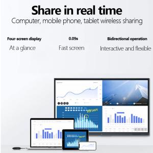 Chinese manufacturer's electronic interactive whiteboard, high-quality touch LCD