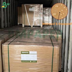 35gsm 38gsm Brown Double Side Silicone Oil Paper For Barbecue 24 x 36 inches