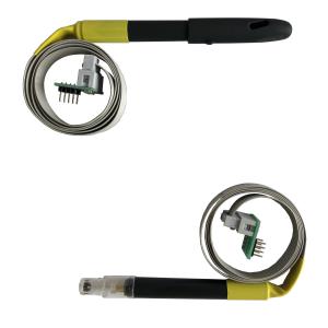 SOIC 8 pogo-pin holder with guide cap for in-circuit programming of EEPROM in