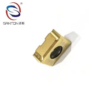 P40 Milling Carbide Indexable Tips Great Cutting Force High Temperature