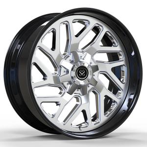 Fit Dodge Ram 1500 Gloss Black Custom 2-PC Forged Alloy Rims 20 21 And 22 Inches