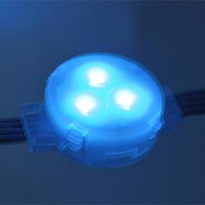 0.75W 6898 Smd3535 DC5V 30mm RGB Point LED Light IP67 Waterproof