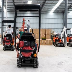 Pile Pulling ODM 1.5 Tonne Excavator EPA Mini Digger Loader Bagger