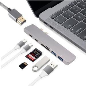 USB-C to Digital AV Portable Adapter with 40Gbps Thunderbolt 3,100W Power