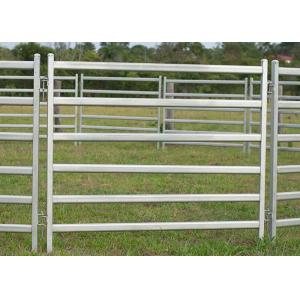 China Galvanized Steel Cattle Yard Panels Anti - Oxidizing Property Excellent Pressure Resistance on sale