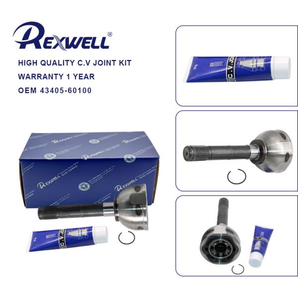 Quality 43405-60100 OEM Front Axle Outer CV Joint Kit for Toyota Landcruiser FJ80 HZJ76 HDJ7 wholesale