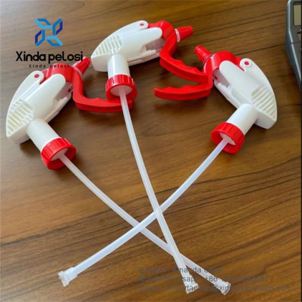 Chemical Cleaner Trigger Sprayer Hand Pump Plastic Trigger Sprayer For Garden