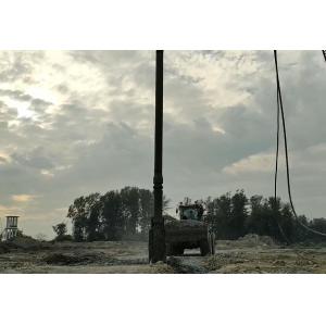 Bvem 130kw Vibro Floatation Technique Equipment Construction Of Karnaphuli River