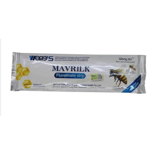 Quality Wangshi Mavrilk Fluvalinate Strips Curing Varroa Mites Of Bees wholesale
