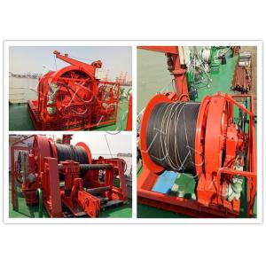 25KN Anchor Windlass Spooling Device Winch For Construction Lifting And Overhead