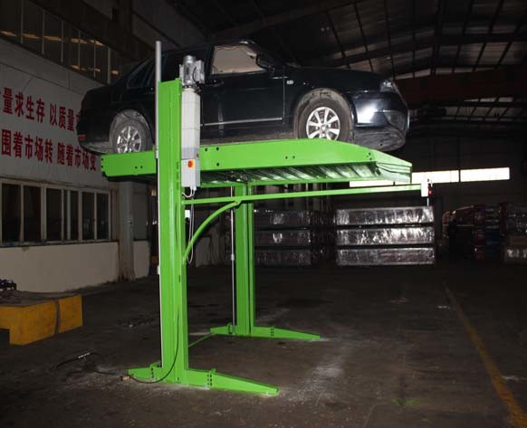 Factory Supply CE certificated Simple Car Parking Lift High Rise Share Post Two