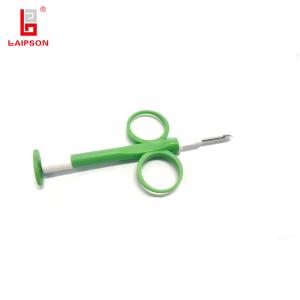 China 2.12mm HDX-B RFID Animal ID Injectable Microchips For Dogs Pets With Syringe Certificated on sale