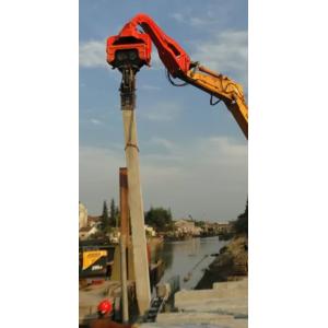 10-70 Ton Excavator Mounted Pile Hammer High Efficiency