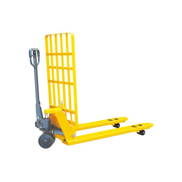 Quality Professional Pallet Pump Truck , 2.5 Ton Pallet Jack With Backrest Fork Length 1220mm wholesale