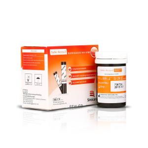 Home Enzyme Blood Glucose Meter Safe Accu2 Fad-gdh With Big Lcd Screen