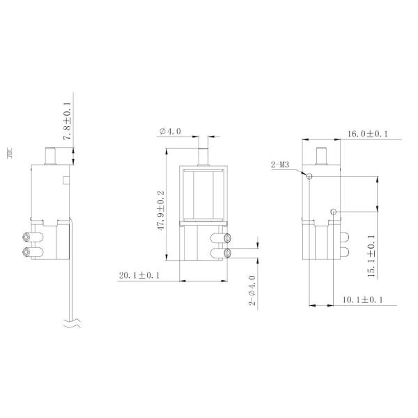 High Quality Micro Electric Air Solenoid Valve For Massager