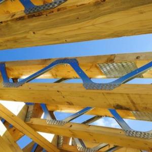 Single-side Bracket Floor Open Web Steel Joists Truss for Building Standard