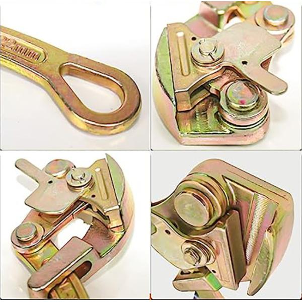 100kN Transmission Line Stringing Tools P-CGP Cable Grip Steel Wire Puller