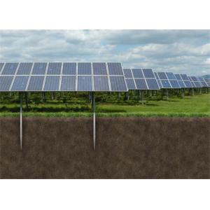 Stand Ground Screw Piles Strong Structure Solar Brackets Panel System Mounting