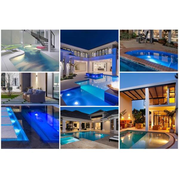 Anti UV SMD5730 1300ma Led Swimming Pool Light IP68 900LM