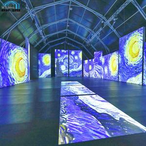 20x60 Movable Polygon Tent White Wind Load Structure For Art Exhibition