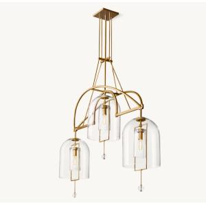 Modern Style Light Chandelier With Hardwired Power Source Stylish Design