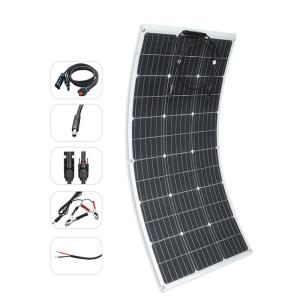 50W High Flexible Solar Powered Panel Half Cell System For Home