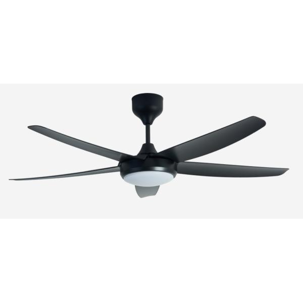 56 Inch Modern LED Ceiling Fan DC Motor remote control with light for living